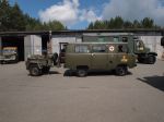 UAZ 452, PV3S, GAZ 69 a PK26
