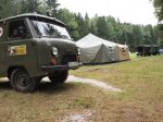 UAZ 452 a tábor